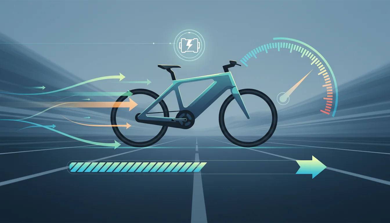 Illustration showing how fast would a 2000w ebike go concept